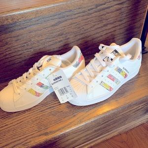 NWT Adidas Superstar J Sneakers